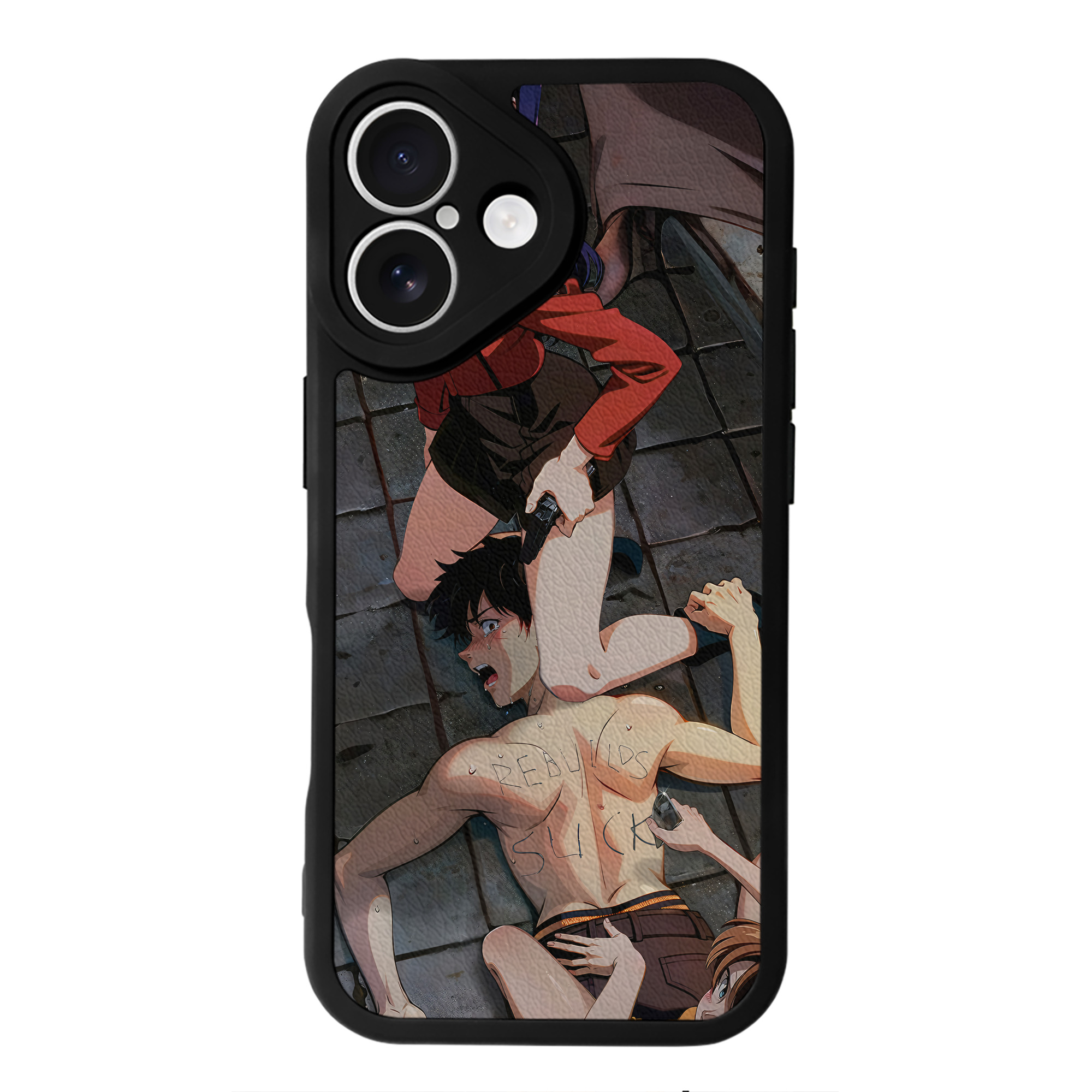 （画像用） EVA 新世紀エヴァンゲリオン 【iPhone 16シリーズ対応】シリコンスマホケース（レザー調） 材質：シリコン